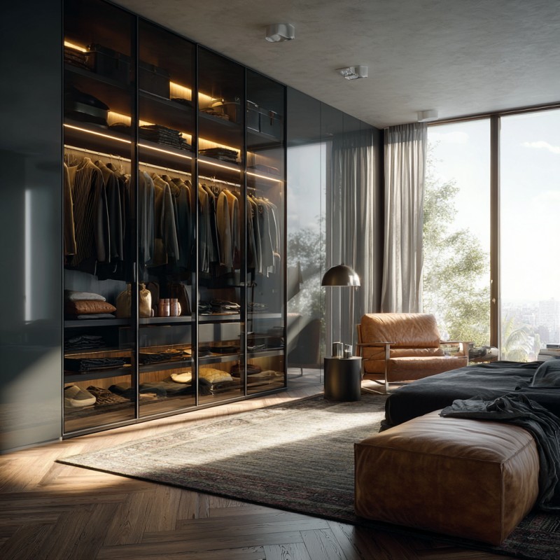 Big Closet Room Cabinets